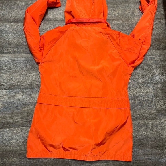 Sam Edelman Orange Utility Jacket with Hood - Picture 10 of 12